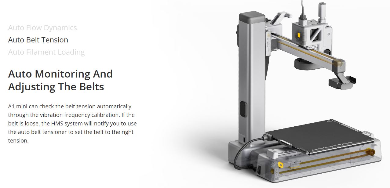 Bambu Lab A1 Mini 3D Printer, product highlight 5
