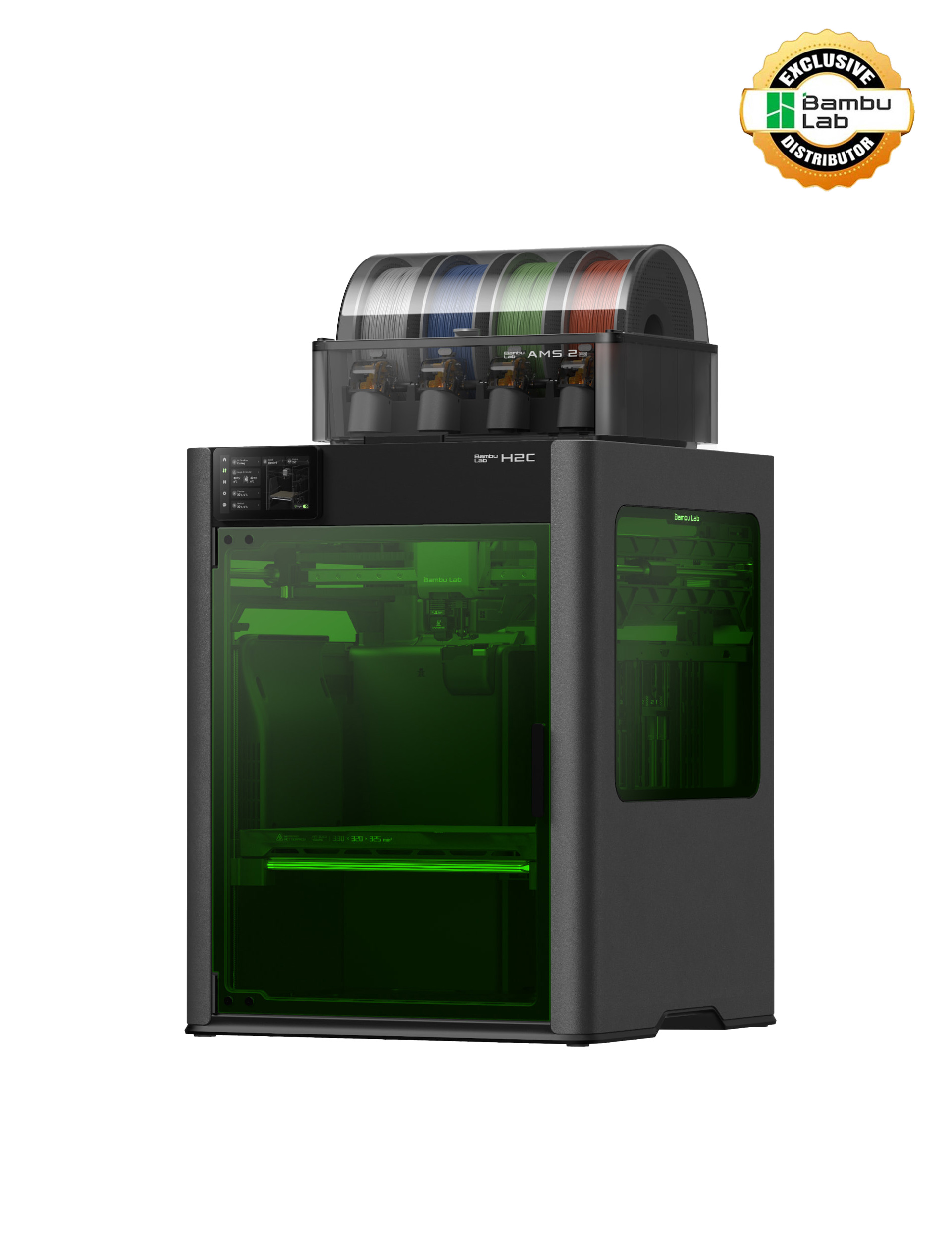 Bambu Lab H2C AMS Combo 3D Printer